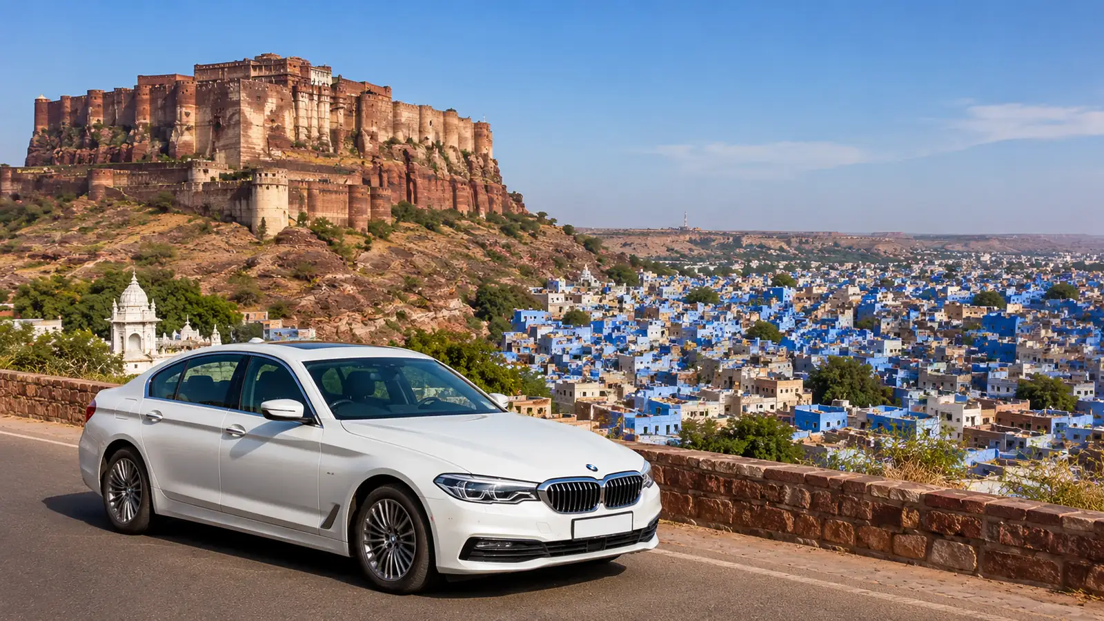 Jodhpur luxury car tour with driver in Rajasthan